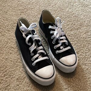 Converse platform sneakers